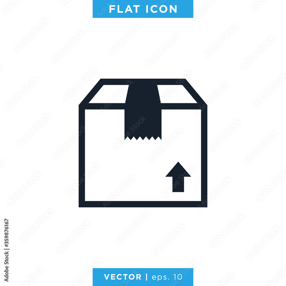 Box Icon Vector Design Template Box Icon Vector Design Template