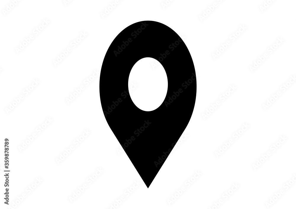 map pointer icon , Pin icon vector. Location sign Isolated on white background. Navigation map, gps, direction, place, compass, contact, search concept. Flat style for graphic design, logo, Web, UI, m map pointer icon , Pin icon vector. Location sign Isolated on white background. Navigation map, gps, direction, place, compass, contact, search concept. Flat style for graphic design, logo, Web, UI, m