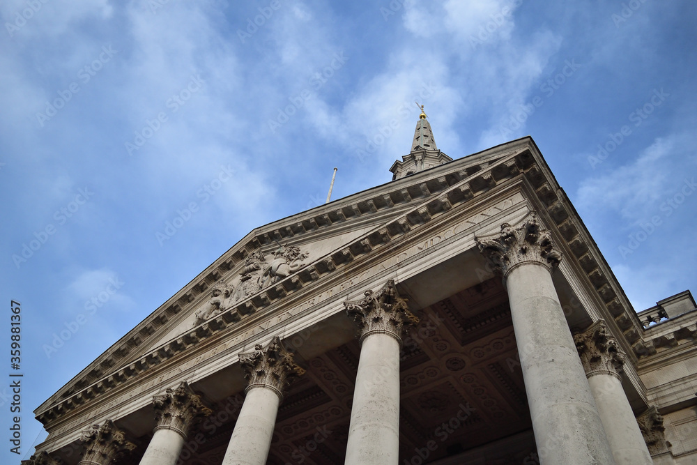 Saint Martin in the Fields church, Trafalgar square, London, UK