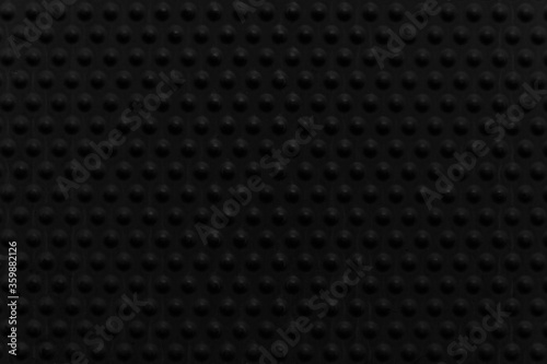 Patterned black steel sheet texture and seamless background