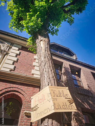 Profi im Kühlen von Innenstädten