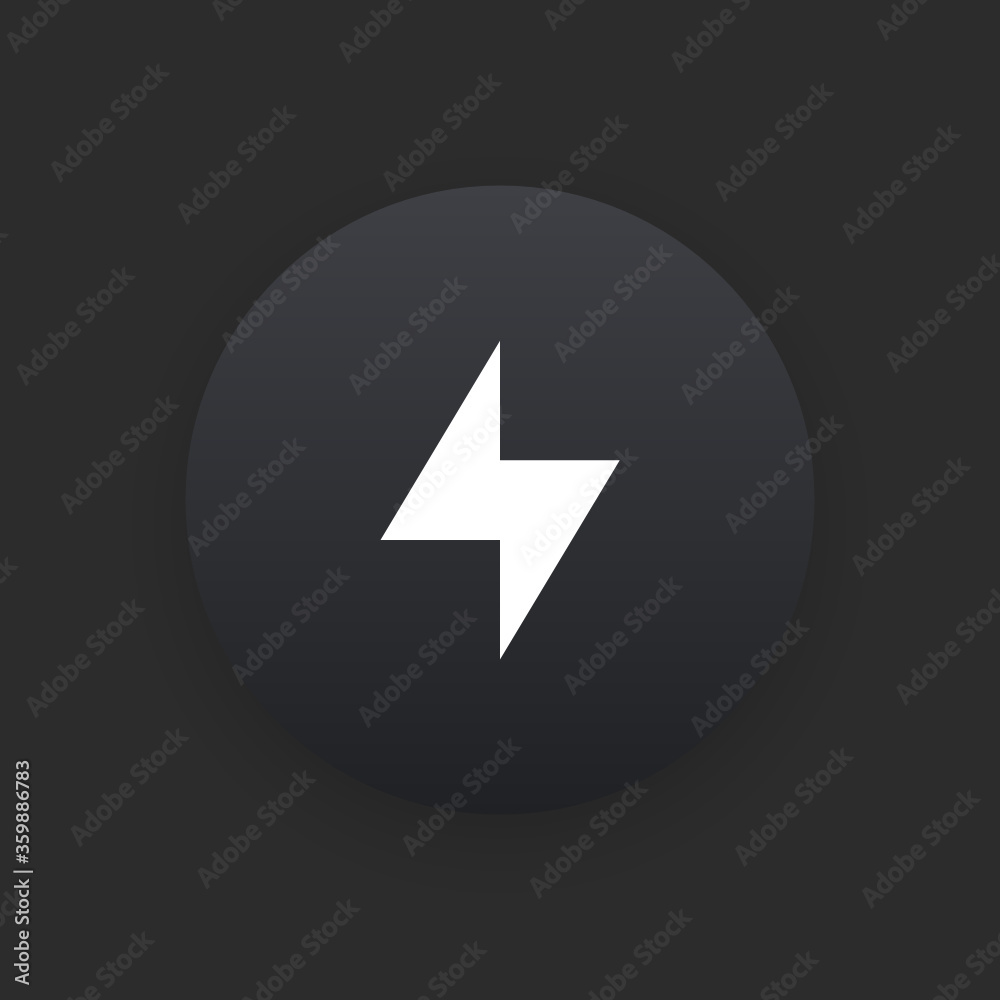 Bolt - Matte Black Web Button Bolt - Matte Black Web Button
