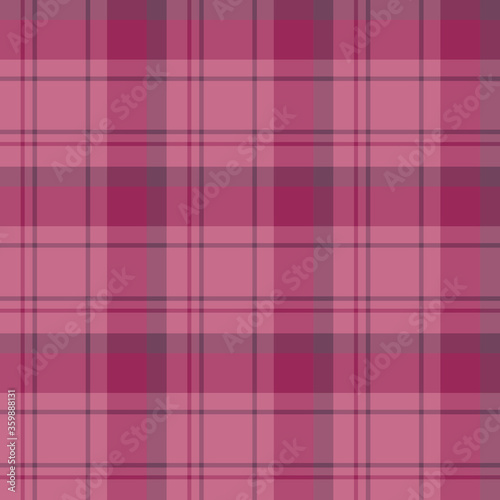 Seamless pattern in beautiful discreet pink colors for plaid, fabric, textile, clothes, tablecloth and other things. Vector image.