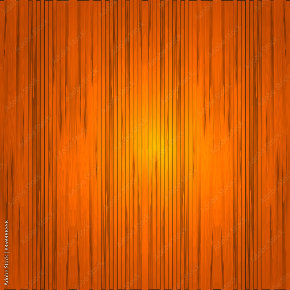 Fototapeta premium Beautiful luxurious natural wooden brown boards with knots, seams and wood texture. The texture of wooden planked varnished floor, parquet. The background. Vector illustration