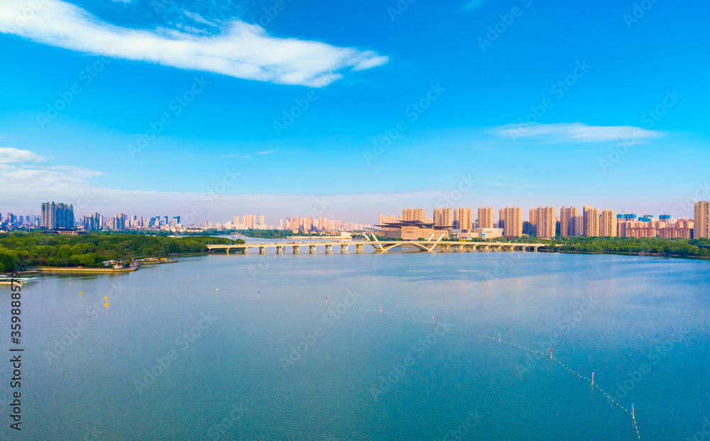 Li Lake bridge, Wuxi, Jiangsu Province, China