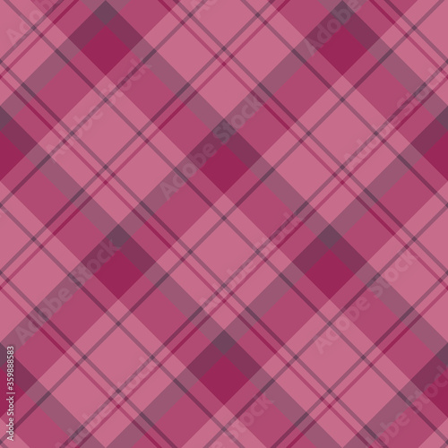 Seamless pattern in beautiful discreet pink colors for plaid, fabric, textile, clothes, tablecloth and other things. Vector image. 2