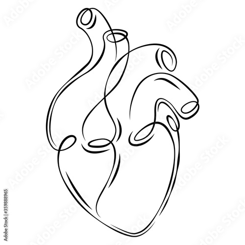 human heart logo symbol