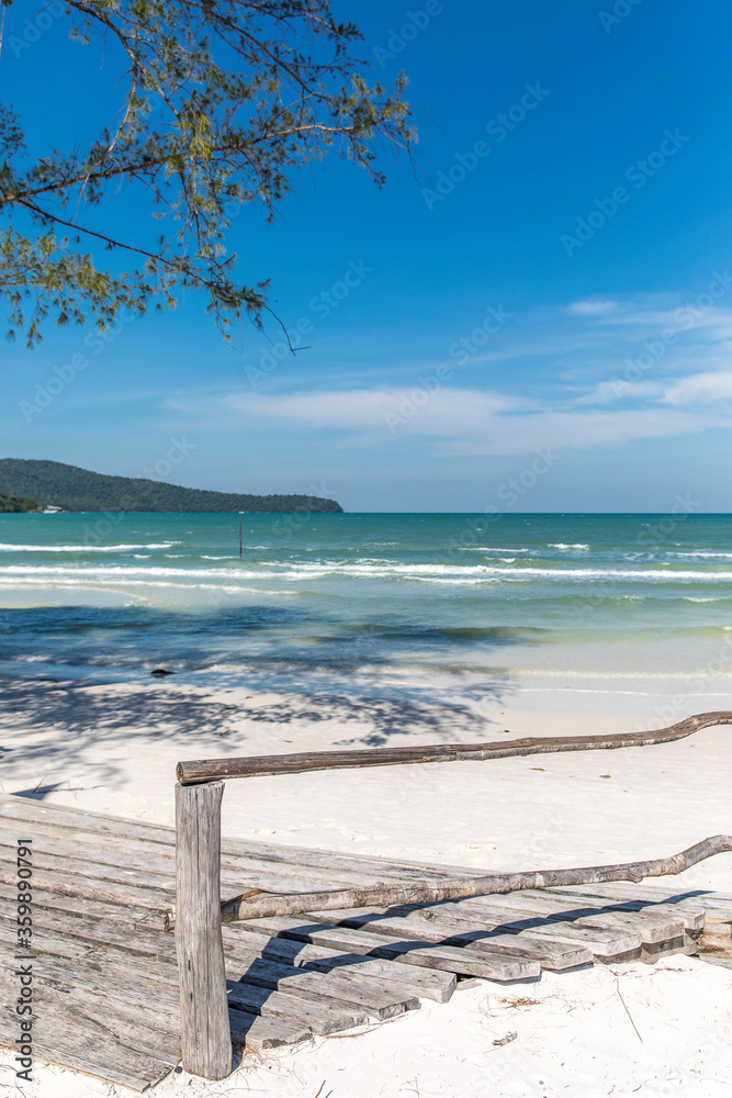 Saracen bay beach, koh rong samloem island, sihanoukville, Cambodia. Saracen bay beach, koh rong samloem island, sihanoukville, Cambodia.