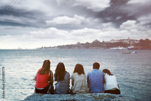 Fototapeta Naklejka Na Ścianę i Meble -  Friends Meeting, Turkey, View