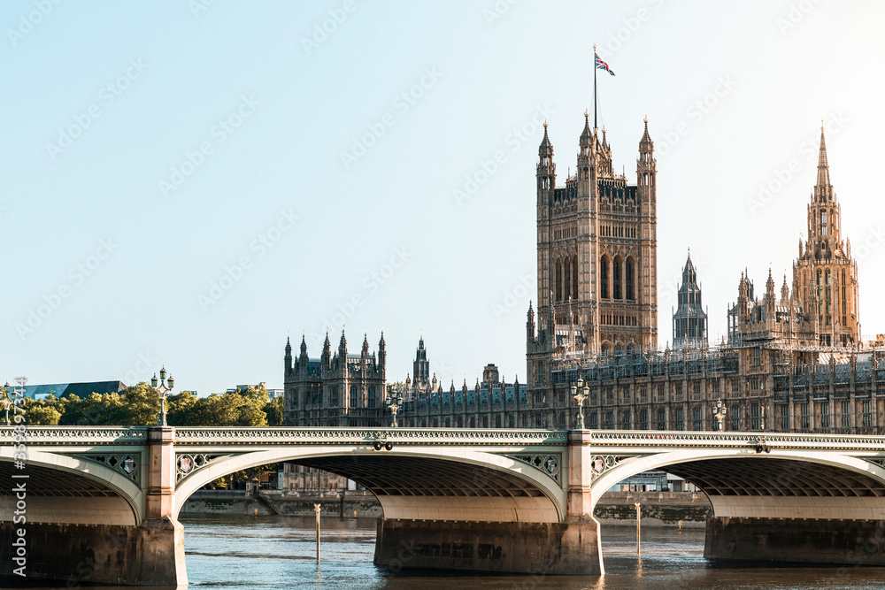Fototapeta premium Londons Houses of Parliament