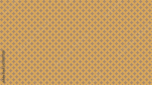 Red and gray crosses on a yellow background resembling a field