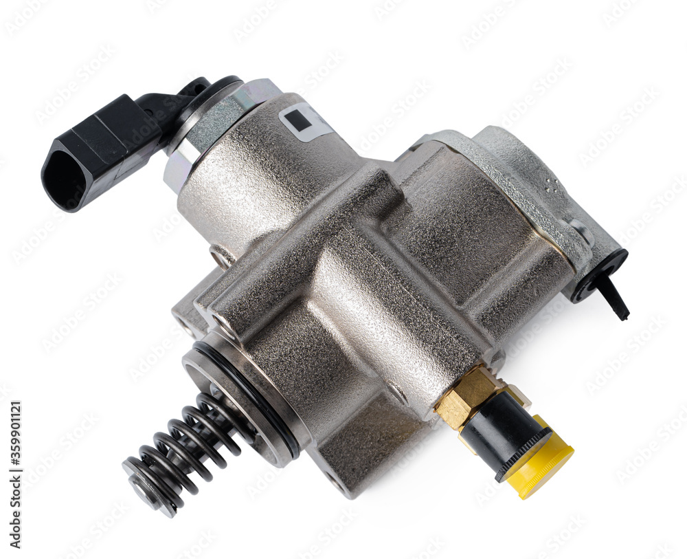 New petrol pump isolated on white background. New petrol pump isolated on white background.