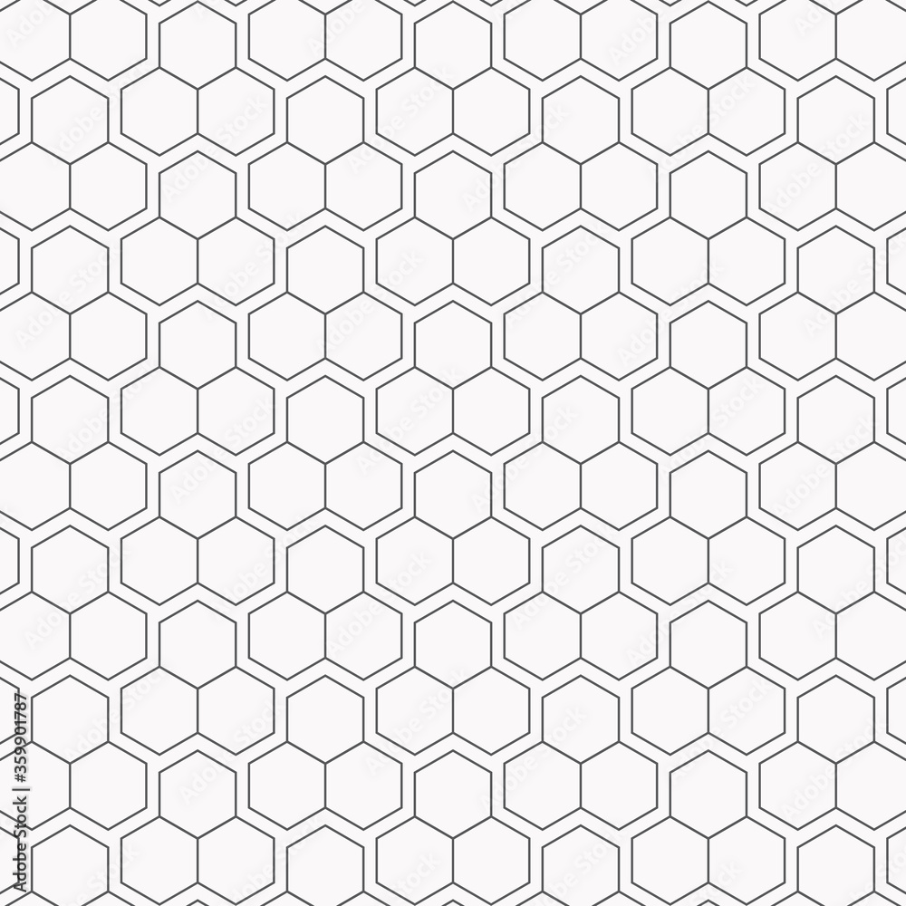 Geometric vector pattern, repeating abstract honey comb on hexagons shape. Pattern is clean for fabric, wallpaper, printing. Pattern is on swatches panel Geometric vector pattern, repeating abstract honey comb on hexagons shape. Pattern is clean for fabric, wallpaper, printing. Pattern is on swatches panel
