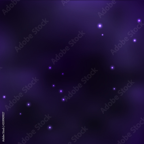 Vector illustration. Space background.