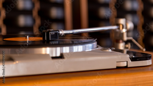 Tonearm of the hi-fi gramophone