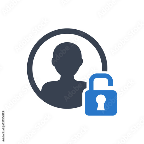 Unblocking user icon