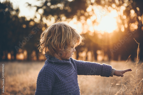 boy in the sun
