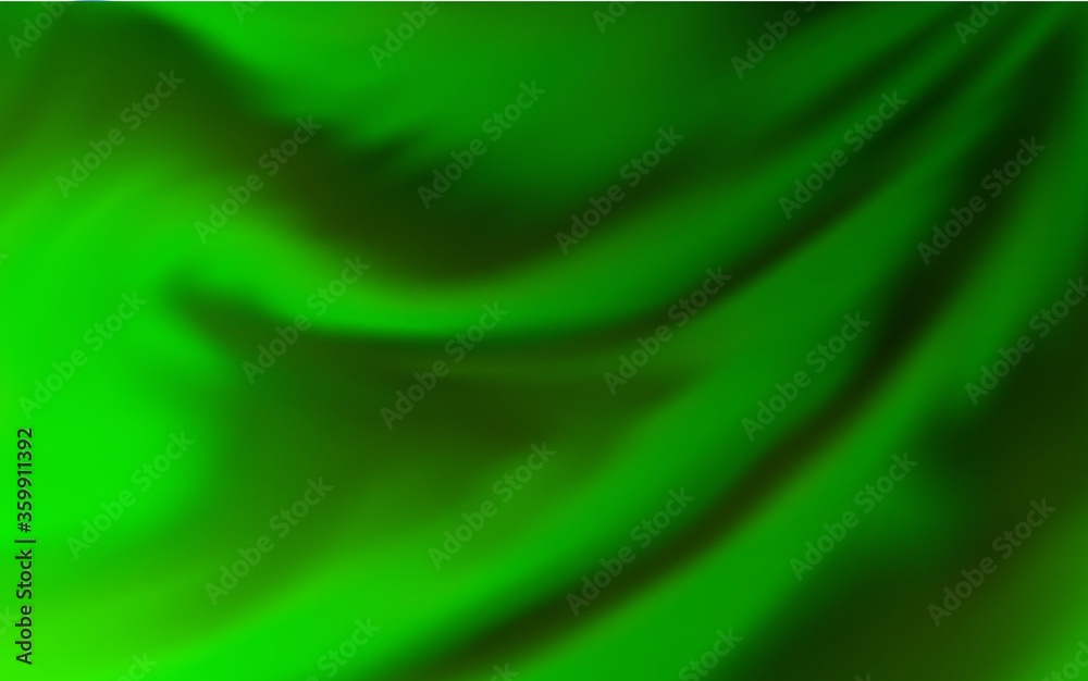 Obraz premium Light Green vector abstract layout. Creative illustration in halftone style with gradient. New way of your design.