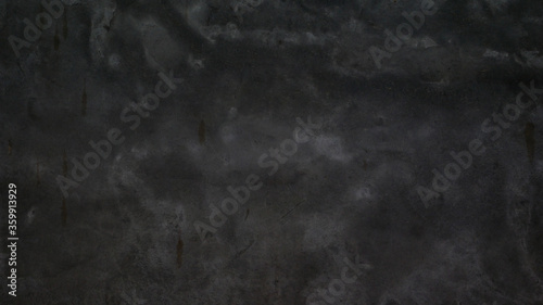 black cement wall for background, abstract concrete texture