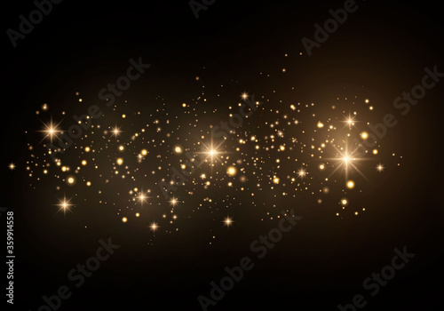 Dust sparks sparkle