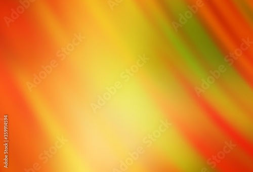 Light Orange vector template with repeated sticks. Lines on blurred abstract background with gradient. Template for your beautiful backgrounds.