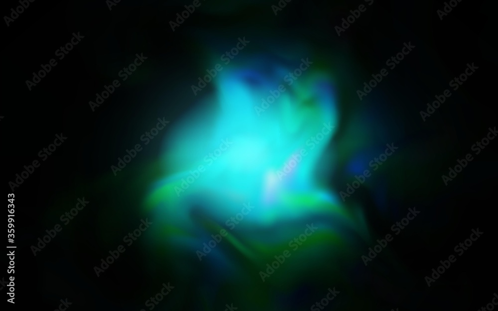 Dark BLUE vector abstract bright texture. A completely new colored illustration in blur style. New style for your business design.