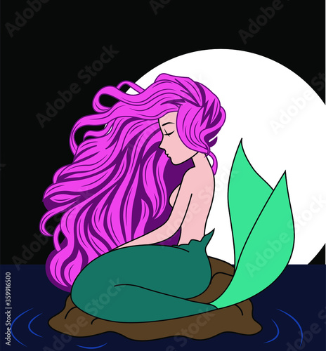 SIRENA EN LA NOCHE