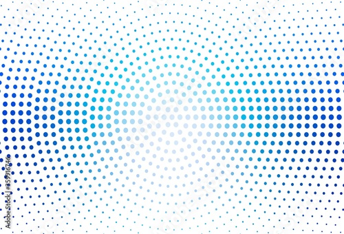Light BLUE vector  backdrop with dots. Beautiful colored illustration with blurred circles in nature style. Design for poster  banner of websites.