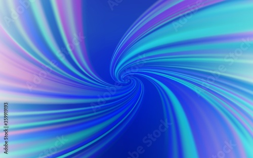 Light BLUE vector background with lines. Colorful geometric sample with gradient lines.  Abstract design for your web site.