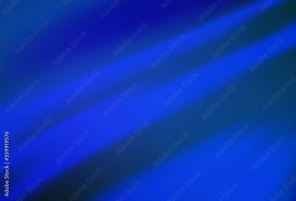 Dark BLUE vector background with stright stripes. Blurred decorative design in simple style with lines. Template for your beautiful backgrounds.