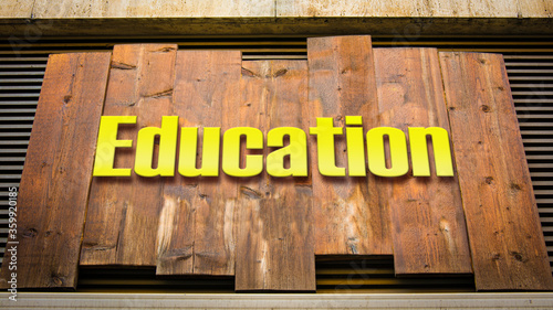 Street Sign to Education
