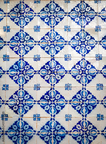 Azulejo colonial do centro histórico de São Luís
