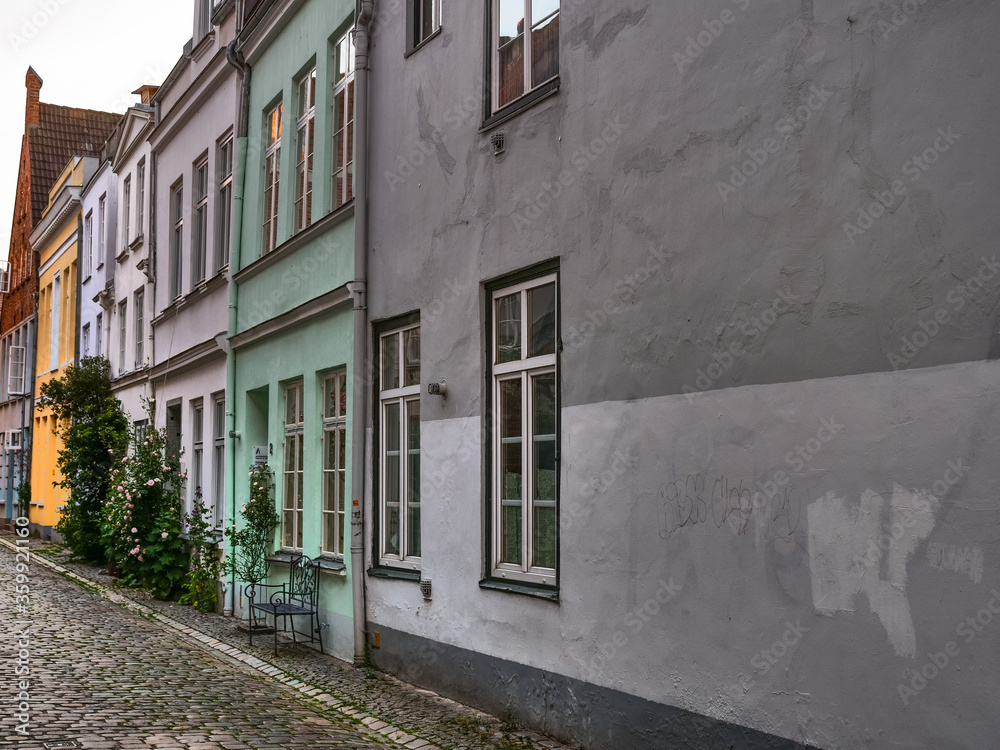 Die Hansestadt Lübeck an der Ostsee