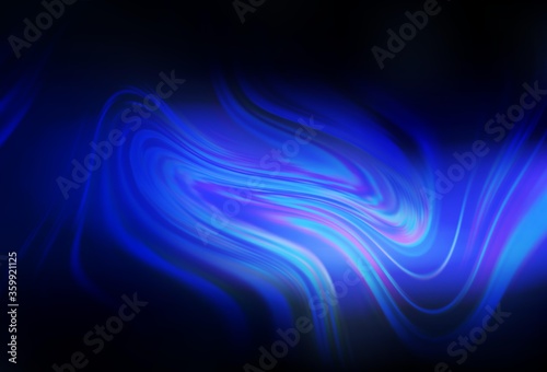 Dark BLUE vector blurred bright template. An elegant bright illustration with gradient. New design for your business.
