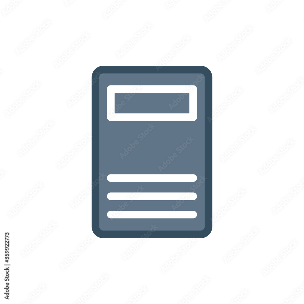 Computer case vector flat icon personal computer desktop tower. technology server. Design vector illustration Computer case vector flat icon personal computer desktop tower. technology server. Design vector illustration