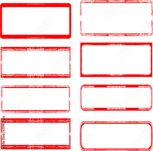 Grunge post Stamps Collection,  Banners, Insignias , Logos, Icons, Labels and Badges Set . vector distress textures.blank shapes.