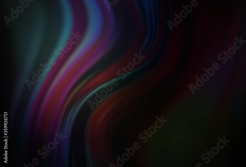 Dark BLUE vector blurred bright pattern. Colorful illustration in abstract style with gradient. Background for a cell phone.