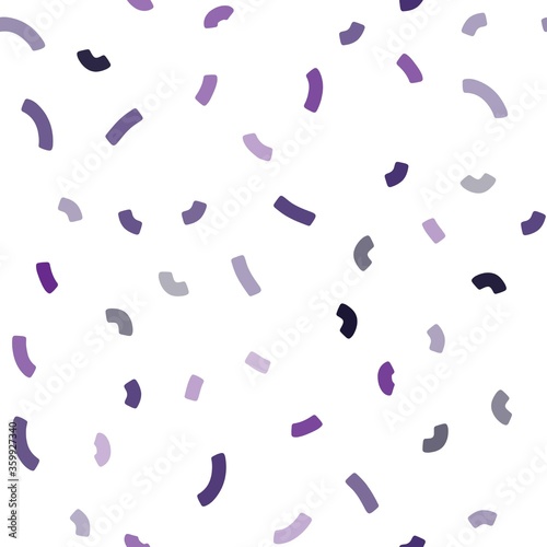 Dark Purple  Pink vector seamless background with curved circles. Shining illustration  which consist of blurred lines  circles. Marble design for your web site.