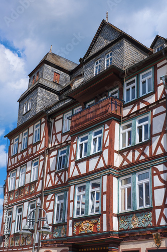 Wonderful historic half-timbered houses in the Taunus / Germany in Hesse
