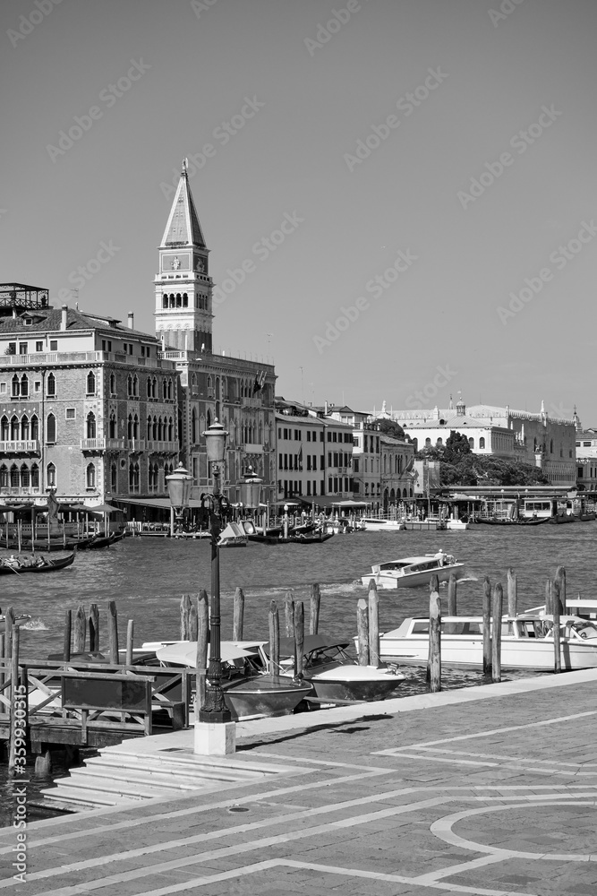 Waterfronts of the Grand Canal in Venice