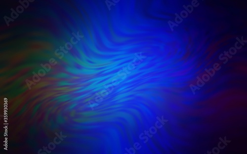 Dark Blue, Green vector glossy abstract layout. Abstract colorful illustration with gradient. Completely new design for your business.