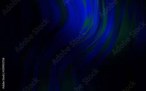 Dark BLUE vector blurred bright texture. Colorful abstract illustration with gradient. Elegant background for a brand book.