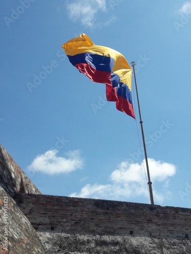 Castillo de San Felipe de Barajas Castle in Cartagena Colombia