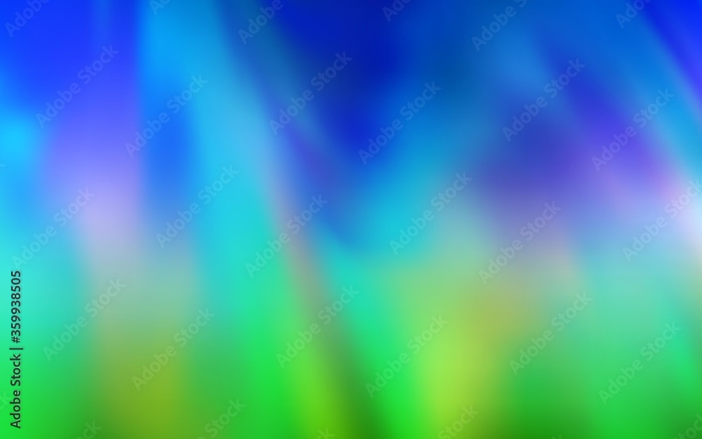 Light Blue, Green vector colorful abstract texture. Colorful illustration in abstract style with gradient. New way of your design.