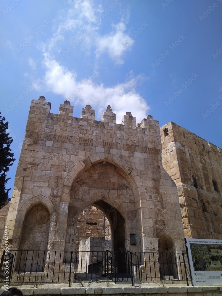 Jerusalem is a city of three religions, a wall.