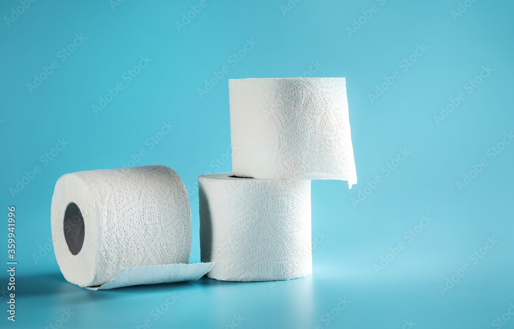 Obraz premium Soft toilet paper rolls