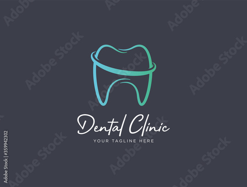 Dental Clinic Logo template