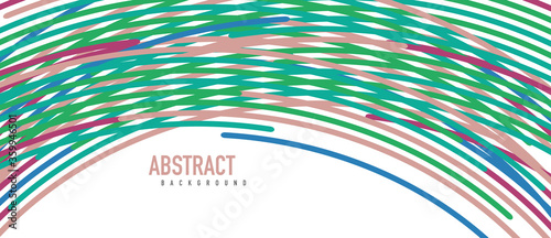 Аbstract moving colorful lines vector backgrounds for cover, placard, poster, banner or flyer