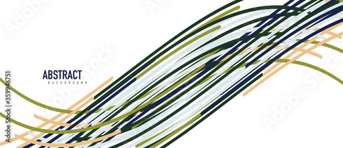 Аbstract moving colorful lines vector backgrounds for cover, placard, poster, banner or flyer