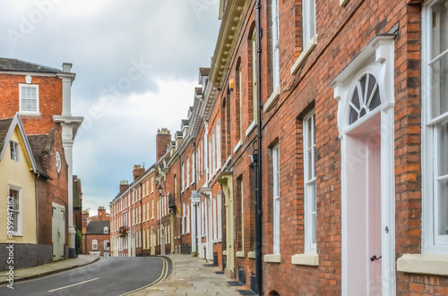 Typical Street in Shrewsbury Town photo